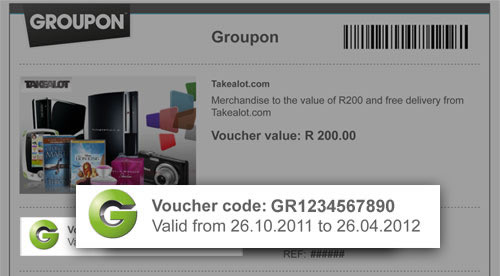 Groupon Voucher
